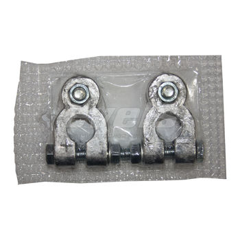 Клеммы АКБ свинец "евро" грузовая, усиленная №2 (под болт) АРК 