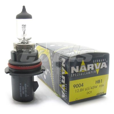 Лампа "NARVA" 12v НB1 65/45W (P29t) кор. — основное фото